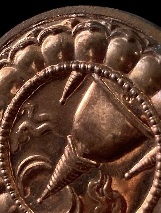 Jatucam Rammathep popular thai amulet /Khodsetti model /copper