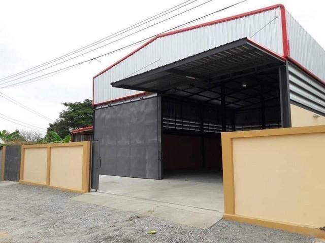 ให้เช่าโกดัง พื้นที่ 336 ตรม. ย่านบางบอน 5 ซอย 10 ไฟฟ้า น้ำประปา พื้นรับน้ำหนักได้ 2 ตัน 3