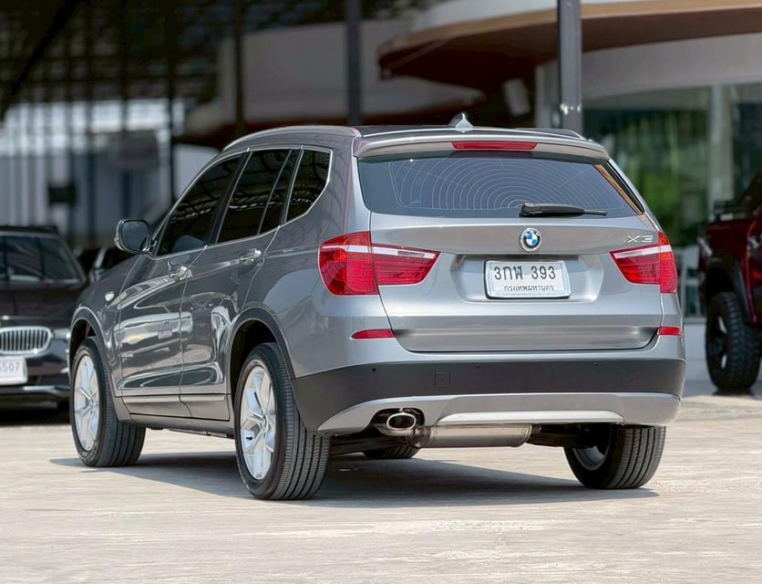 ปี 2013 BMW X3, 2.0d HIGHLINE โฉม F25ปี10-18 สีเทา เครื่องยนต์ดีเซล รูปที่ 7