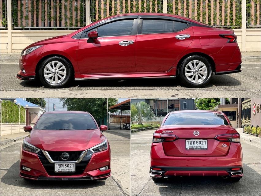 NISSAN ALMERA TURBO 1.0 VL ปี 2020 สภาพนางฟ้า รูปย่อยที่ 4