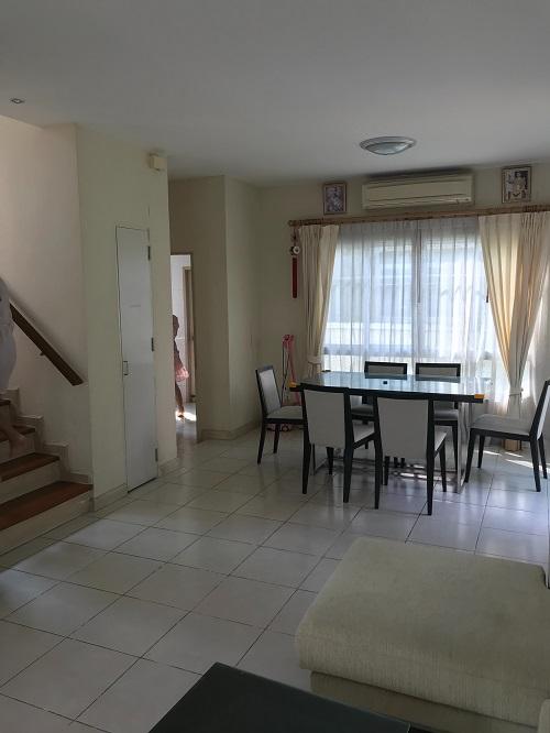 U1186 ให้เช่าบ้านเดี่ยว 2 ชั้นหมู่บ้านสราญสิริ ราชพฤกษ์แจ้งวัฒนะ บ้านอยู่ซอย 8 พร้อมเฟอร์ และ เครื่องใช้ไฟฟ้า จอดรถได้ 2 9