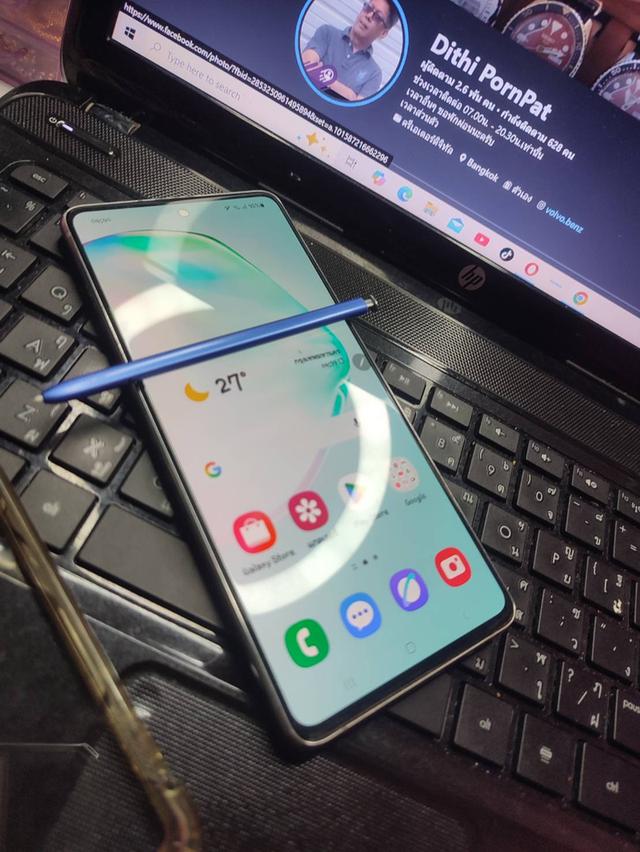 samsung note 10 lite รูปที่ 2