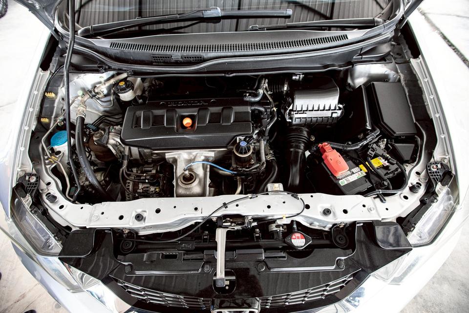 Honda Civic Fb 1.8E เบาะไฟฟ้า สีเทา ปี 2012 มือเดียวป้ายแดง 11