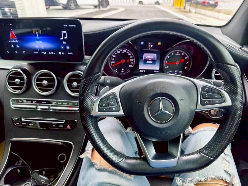 รหัสรถ KPV53 2018 Benz GLC250 Coupe AMG Plus สีเทา WRAP ดำ 5