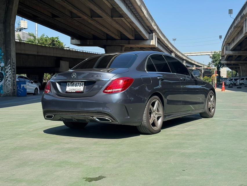 ขายรถ Benz C300 Bluetec Hybrid AMG W205  ปี 2015 สีเทา เกียร์ออโต้ 4