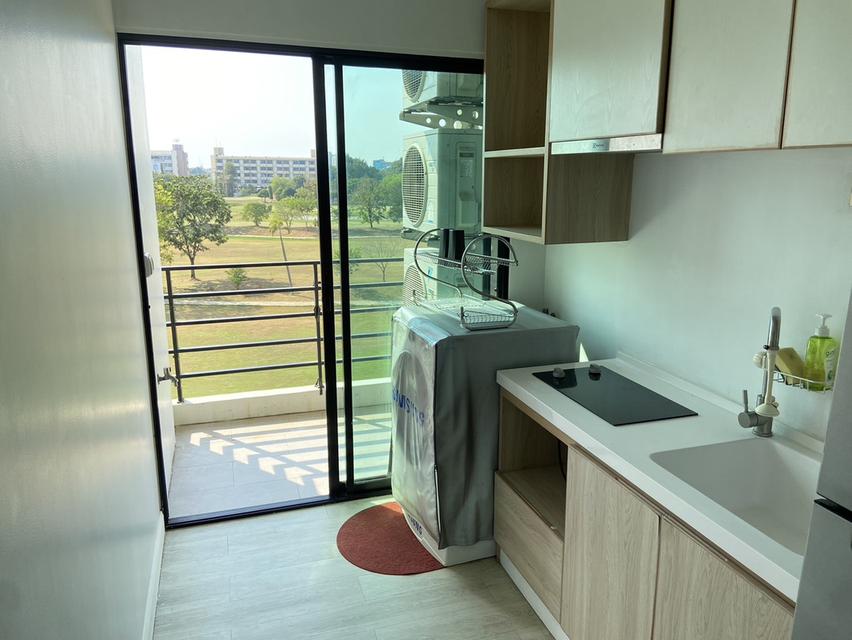 ปล่อยเช่าคอนโด V Condo ศาลายา  แบบ 2 ห้องนอน ตึก V7 ชั้น4 วิวสนามกอล์ฟ  ใกล้ มหาวิทยาลัยมหิดล – เซ็นทรัลศาลายา 6