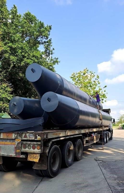 ทุนเรือasw โป๊ะเรือasw แพโป๊ะลอยน้ำasw ท่อสไปรัลasw spiral pipe ฟิตติ้ง 2