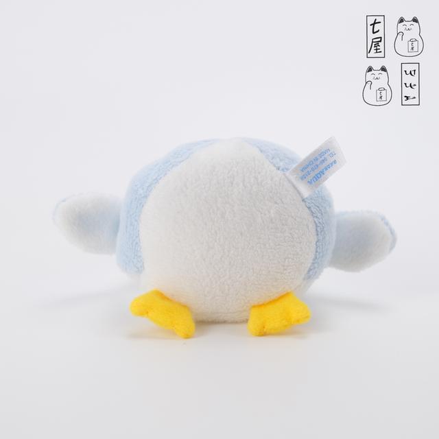 ตุ๊กตา ต้าวกวิน・เพนกวิน・นกน้อยอาควา・สีฟ้า・Pastel =͟͟͞🐧🇯🇵 Baby Penguin Blue ・Petit 9 cm ✅ AQUA・Marine Series・Otadama Plush ❄️✨ รูปที่ 7