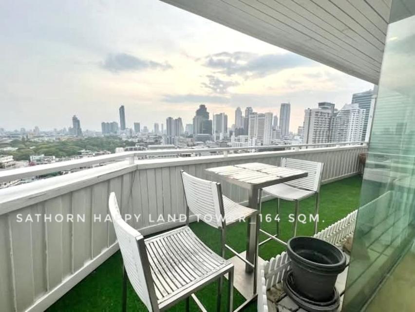 ให้เช่า คอนโด Mininal style fully-furnished 2 rooms large balcony สาทรแฮปปี้แลนด์ 164 ตรม. in Sathorn-Silom areas One Ba 4