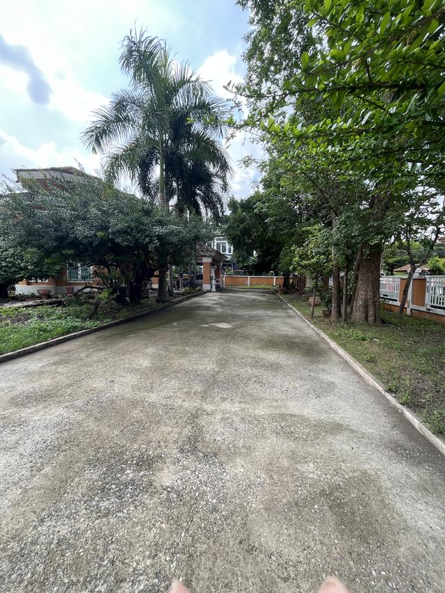 บ้านพร้อมที่ดิน 330 ตรว. แปลงใหญ่หายากในหมู่บ้านธัญธานี โฮม ออนกรีน ติดสนามกอล์ฟ เหมาะกับครอบครัวใหญ่ทำพู หรือสายเรนโนเวททำกำไร 17.9 ล้านบาท รา 8