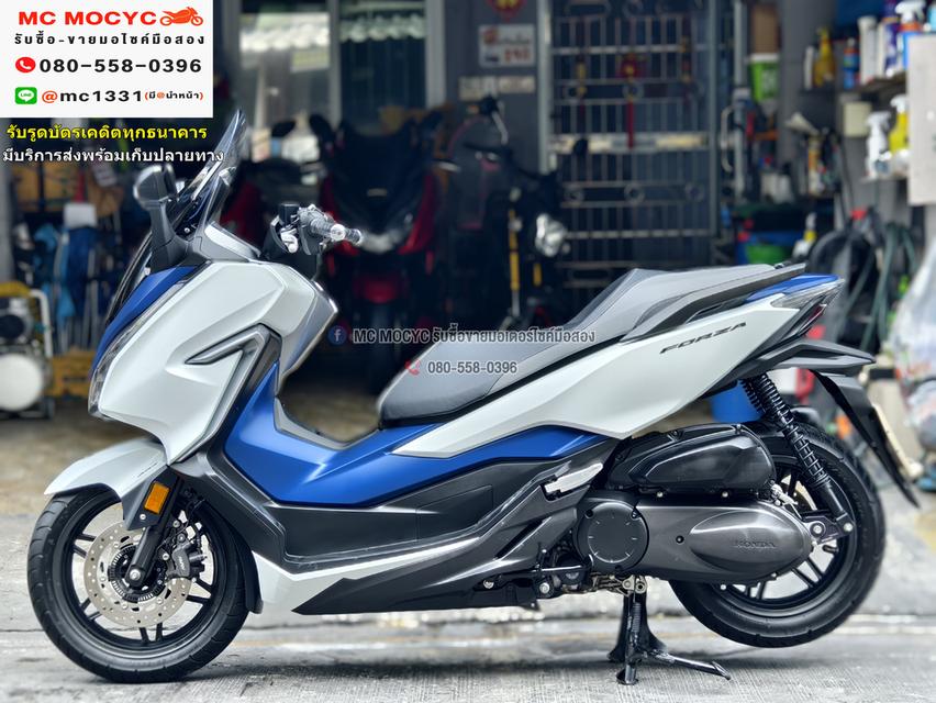 Forza 300 2018 วิ่ง10000โล รถบ้านแท้ เครื่องท่อเดิมๆ ชุดสีสภาพสวย กุญแจบุคเซอวิสครบ No1052