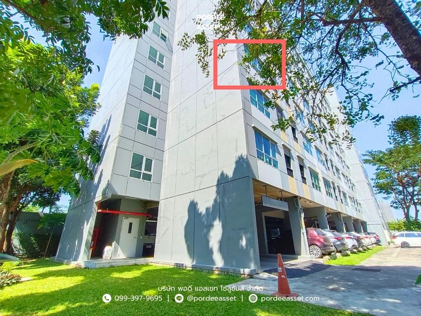 คอนโด แอสปาย สาทร-ตากสิน (บริคโซน) "ห้องมุม" ขนาด 28 ตร.ม. ใกล้รถไฟฟ้า BTS สถานีวุฒากาศ ถ.ราชพฤกษ์ บางค้อ จอมทอง กทม. : Aspire Sathorn-Taksin (Brick Z 17