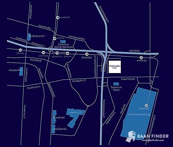 บ้านกลางเมือง พระราม9 อ่อนนุช 2
