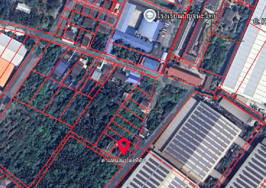 ที่ดินเปล่า 40 ตรว. ใกล้วัดสวนส้ม บางด้วง สมุทรปราการ