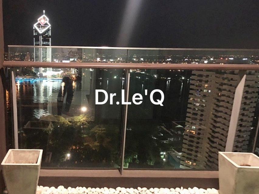 คอนโด สตาร์วิว พระราม 3 ลิฟท์ส่วนตัว ห้องมุม วิวแม่น้ำ 82 ตร.ม 2 นอน 2 น้ำ ชั้น29 ตึกA ตกแต่งครบ 4