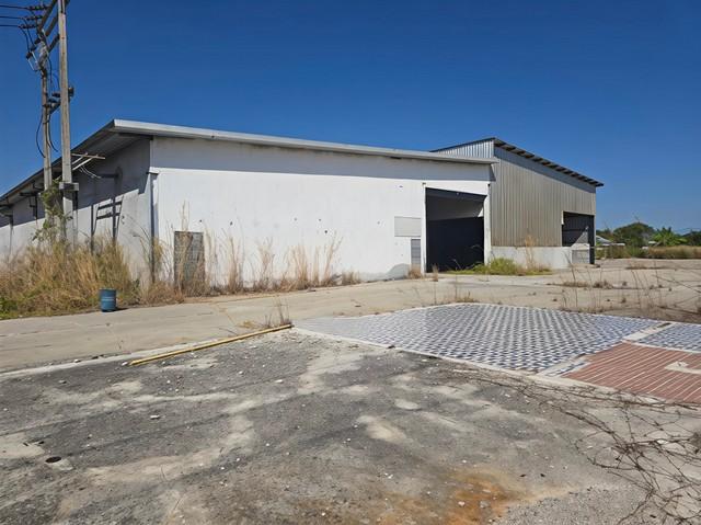 ขายและให้เช่าโกดังพนัสนิคมชลบุรี ขายและให้เช่าโกดัง ขนาด 1,800 ตารางเมตร เทคอนกรีตไว้ทั้งหมด 1