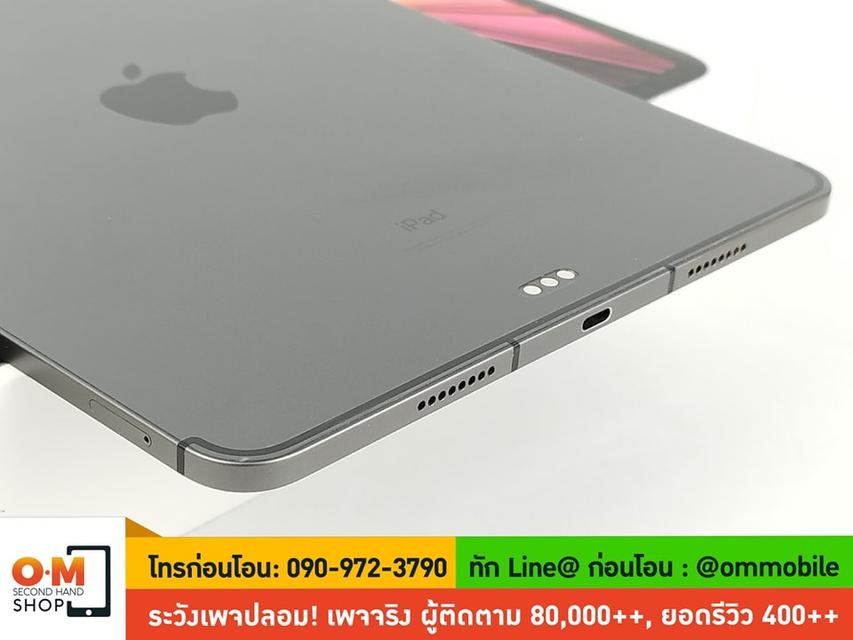 ขาย/แลก iPad Pro 11-inch M1 Gen 3 256GB สี Space Gray (Wi-Fi+Cellular) ศูนย์ไทย สภาพสวยมาก แท้ เพียง 24,900 บาท 4