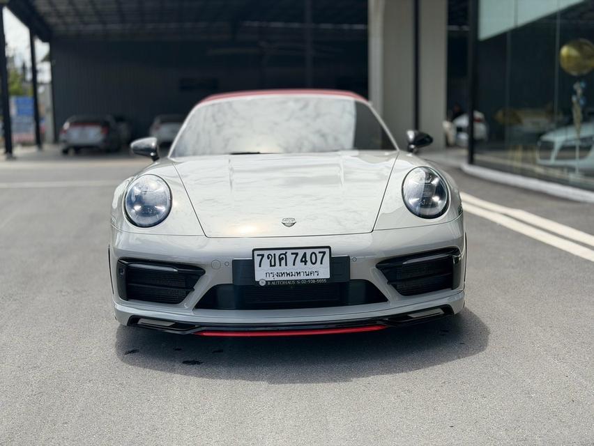2020 PORSCHE 992 CARRERA 3.0 PDK CABRIOLET Milage 58,XXX KM สีเคยอน หลังคาแดง ชุดแต่ง TECHART รอบคัน FULLOPTIONS รถออกB autohuas ปี20