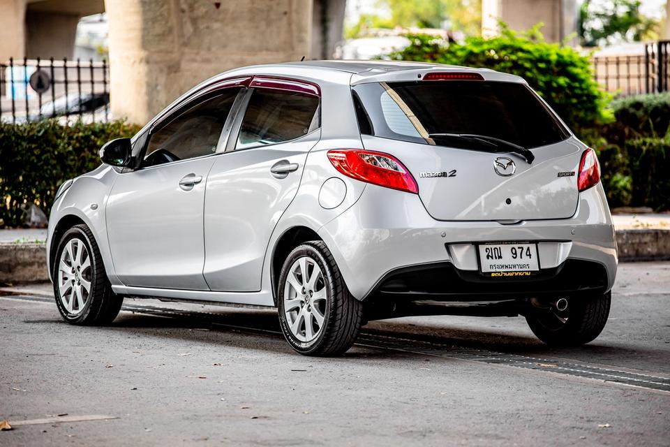 Mazda 2 1.5 Groove Sport ปี 2012 สีเทา มือเดียวป้ายแดง 9