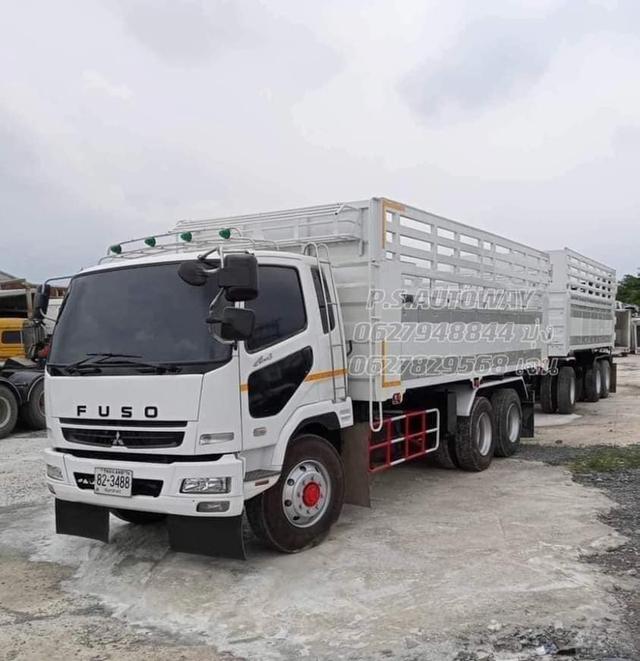 MITSUBISHI FUSO สิบล้อดั้มแม่ลูกปี2555 3