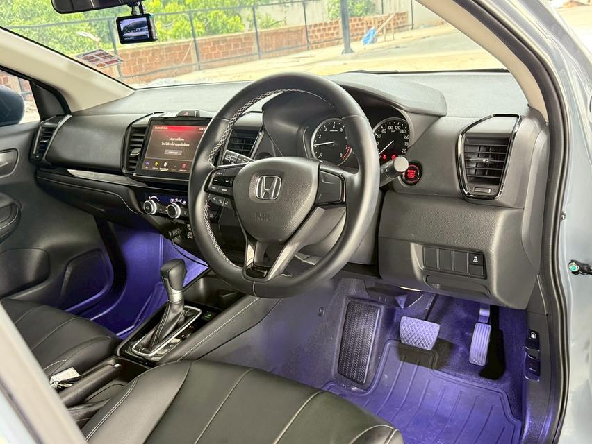 รหัสรถ 12AT3287 HONDA CITY TURBO 1.0 SV Hatchblack | ปี : 2023 11