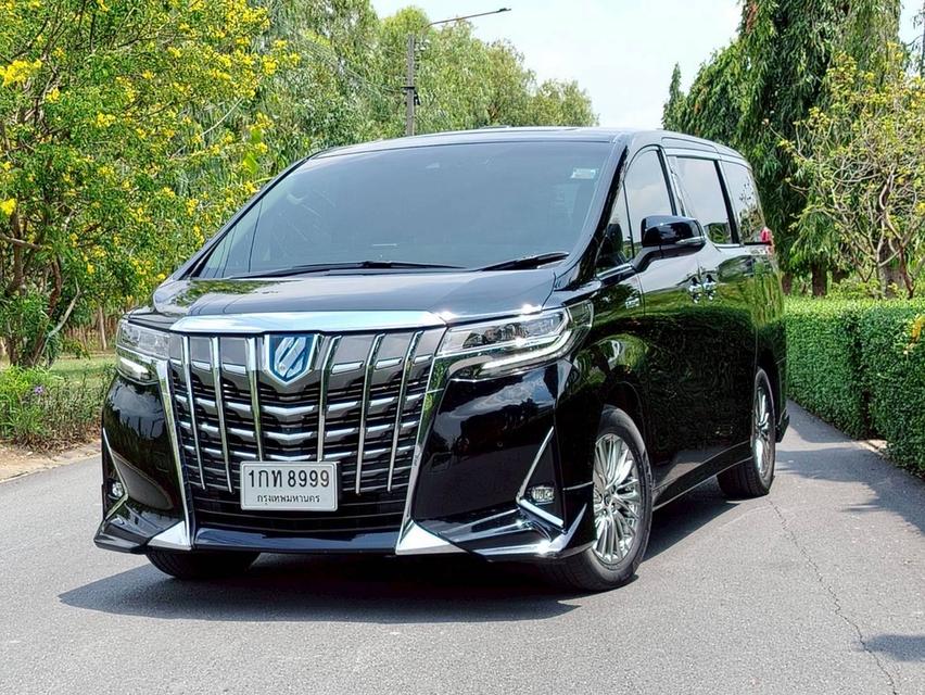รหัสรถ QT8999 TOYOTA ALPHARD 2.5 HYBRID สีดำ ปี2021