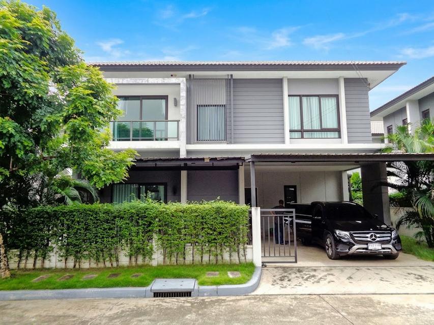 🚩 บ้านเดี่ยวหลังใหญ่สภาพยังใหม่ ตกแต่งพร้อมอยู่ ใกล้ทางด่วน รามอินทรา-อาจณรงค์ ด่านจตุโชติ 1