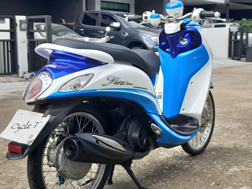 Yamaha Fino Fi 115i ปี2014 สีขาว-ฟ้า-น้ำเงิน 13