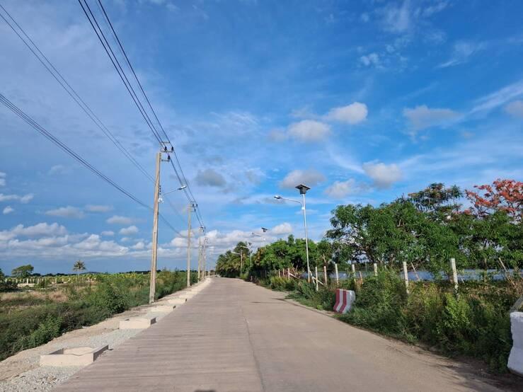 ขายที่ดิน 80 ไร่ ขายไร่ละ 4 ล้าน อำเภอบางเสาธง ราคาคุยกันได้พร้อมจบด่วน สนใจติดต่อ 0818154591 2