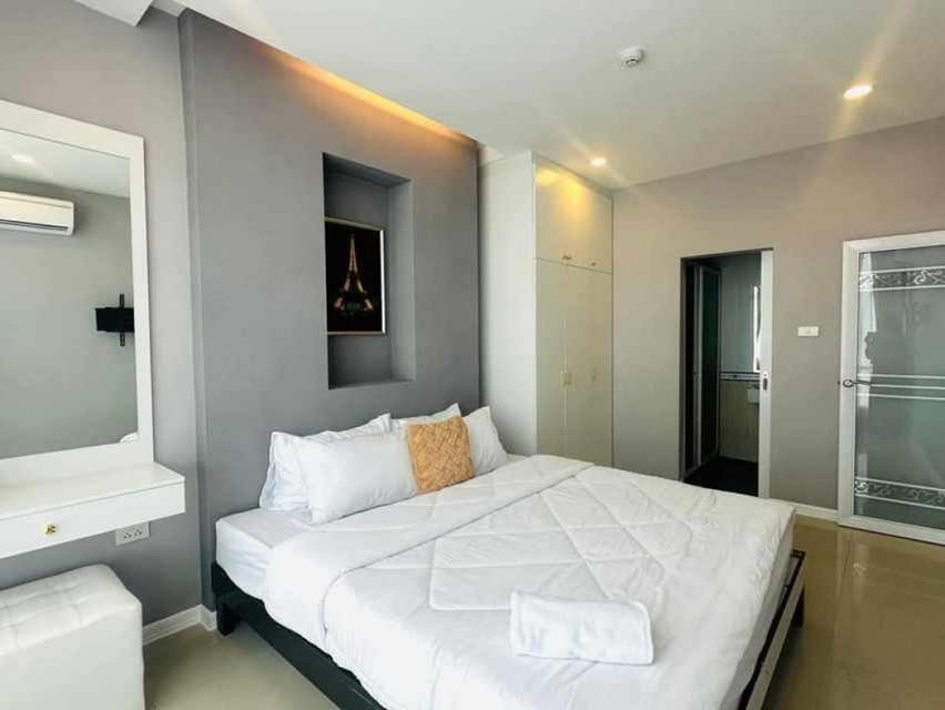 C744 ให้เช่า คอนโด CC Condominium 1 ห้องรีโนเวทใหม่ 35.5 ตรม 4