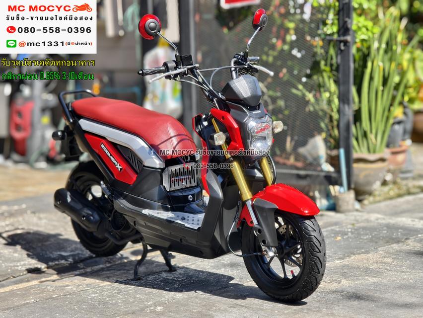 Zoomer x 2013 เครื่องท่อเดิมเสียงเงียบ ใช้งานได้ปกติ มีเล่มเขียวชุดโอนให้ครบ NO1161