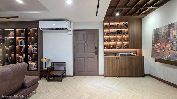 ขายคอนโดห้องใหญ่ วิวแม่น้ำเจ้าพระยา สี่พระยา ริเวอร์วิว | ชั้น 28 | 124 ตร.ม. 2