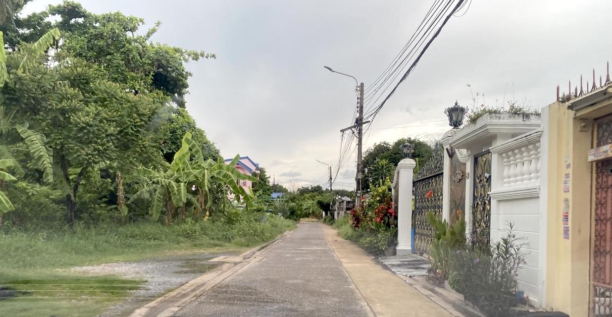 ขายวาละ 45,000 ที่ดิน 188 ตารางวา ซอยเพชรเกษม 68 แยก 28 ใกล้รถไฟฟ้าเดอะมอลล์บางแค 098 7755 808 3