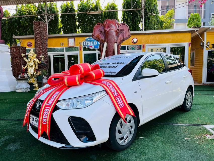 TOYOTA YARIS เครื่อง1.2cc.+LPG รุ่น ENTRY (AUTO) ปี 2022  ประหยัดน้ำมันคูณสอง รูปที่ 3