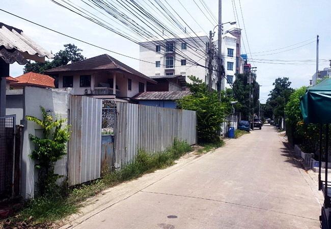 ขายที่ดิน ซอยลาดพร้าว 87 ถนนประดิษฐ์มนูธรรม เนื้อที่ 107 ตร.ว. ถมแล้ว 2