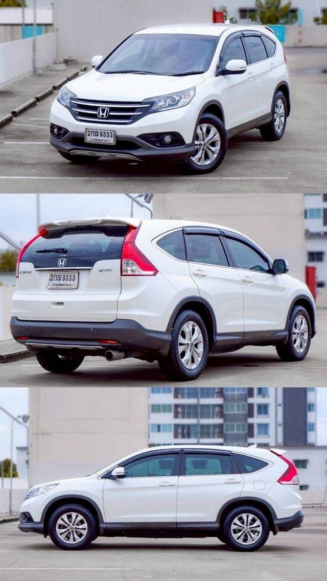รหัสรถ QT9333 HONDA CRV 2.0 E (i-VTEC) เกียร์ Auto 4WD สีขาวมุก ปี 2014  16