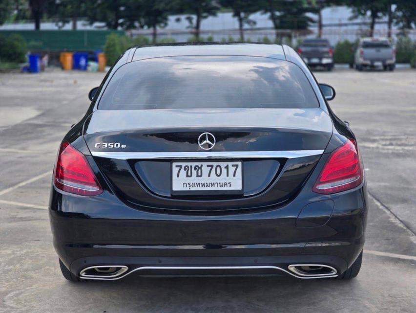 Mercedes-Benz C350e Avantgarde ปี 2018 สีดำ รถศูนย์ รถสวย พร้อมใช้งาน รูปย่อยที่ 4