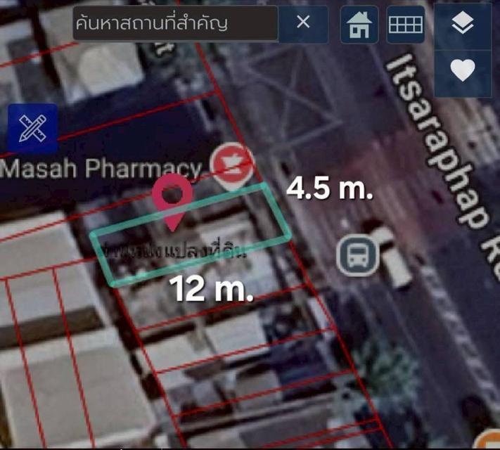 ขายอาคารพาณิชย์ 5 ชั้น ตึกมุม ติดถนนอิสรภาพ ปากซอย 33 บางกอกใหญ่ ใกล้MRT อิสรภาพ
