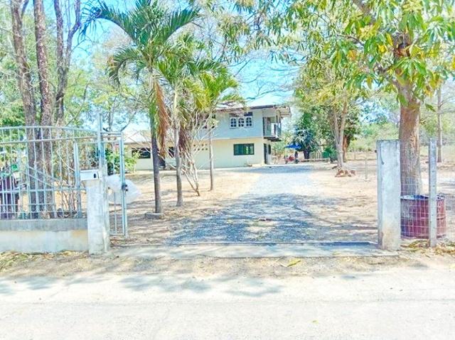 อ่างซับประดู่ คลองตะแบก 900 ม.ปั๊มน้ำมัน ปตท. สีคิ้ว บ้านเดี่ยว 2 ชั้นหลังใหญ่ 3 นอน 2 น้ำ ขนาด1.5ไร่ บรรยากาศร่มรื่น ถ. 1