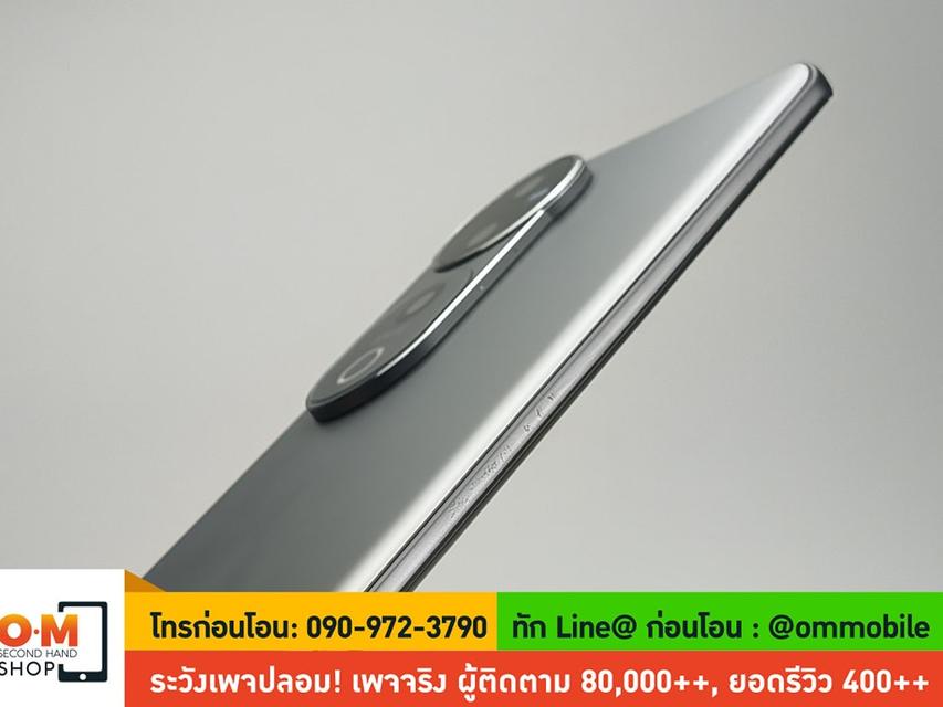 ขาย/แลก Vivo V40 Pro 12/512 Silver ศูนย์ไทย ประกันยาว 27/11/2026 สภาพสวยมาก ครบกล่อง เพียง 16,990 บาท 6