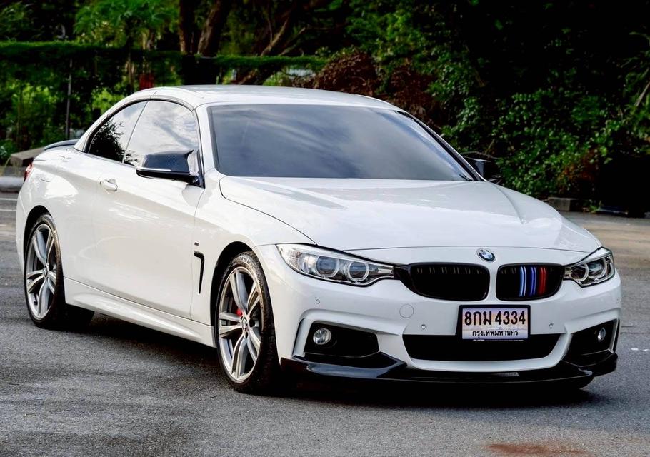 รหัสรถ PR4334 BMW F33 420i Convertible M-Sport Package จดทะเบียนปี 2016