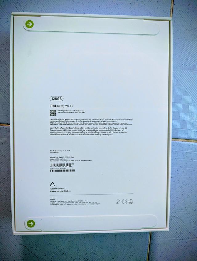 ipad A16 gen11+wifi 128g รูปที่ 2