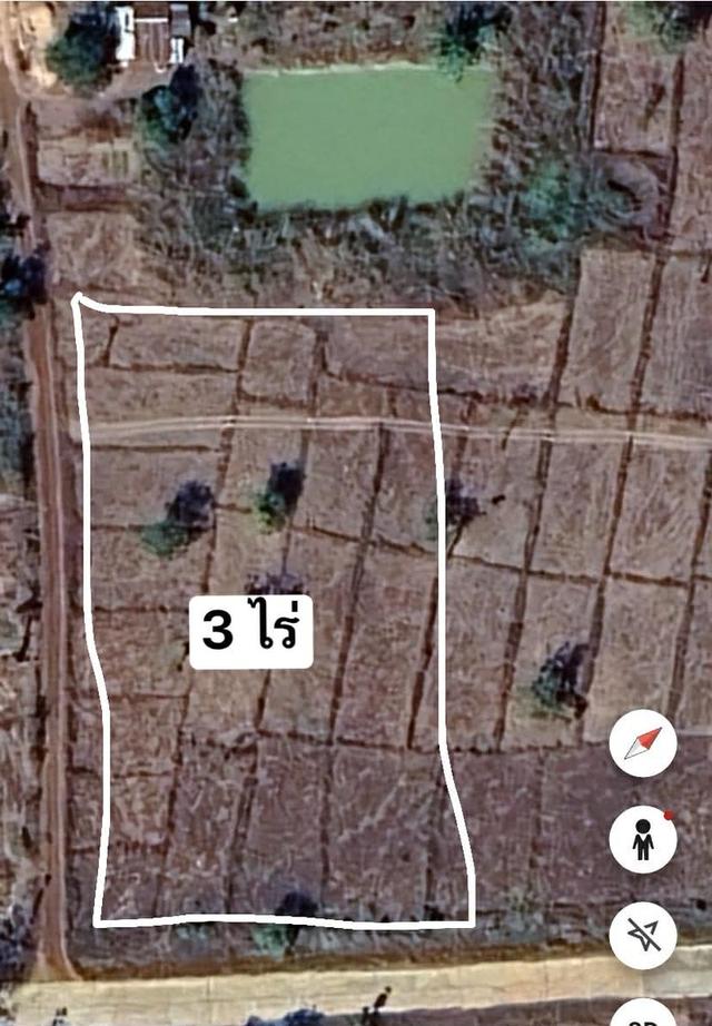 ที่ดิน 3 ไร่ ติดถนนคอนกรีต ไร่ละ 250,000 บาท ห่างจากตัวเมืองสกลนคร 41 กิโลเมตร 7-11 ส่งของถึง เส้นทางเดินทางสะดวก ไม่เปลี่ยว 2