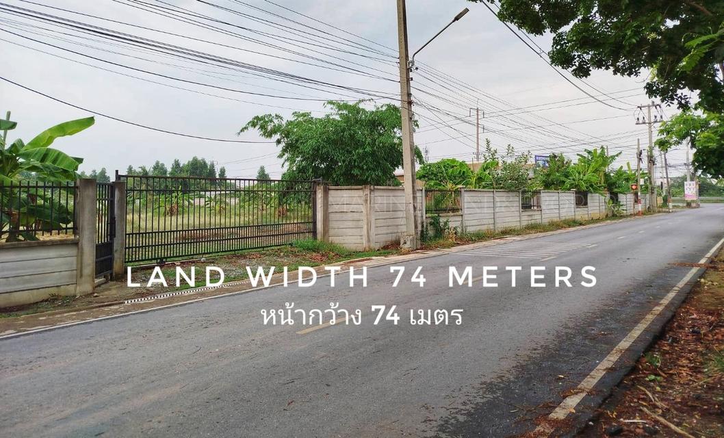 ขายที่ดินสวย 4ไร่ 1งาน 27ตรว. ที่ถมแล้วพร้อมใช้งาน ล้อมรั้วเรียบร้อย ติดถนนคอนกรีตทางสาธารณะ ห่างจากถนนพุทธมณฑลสาย5 เพียง 50เมตร 1