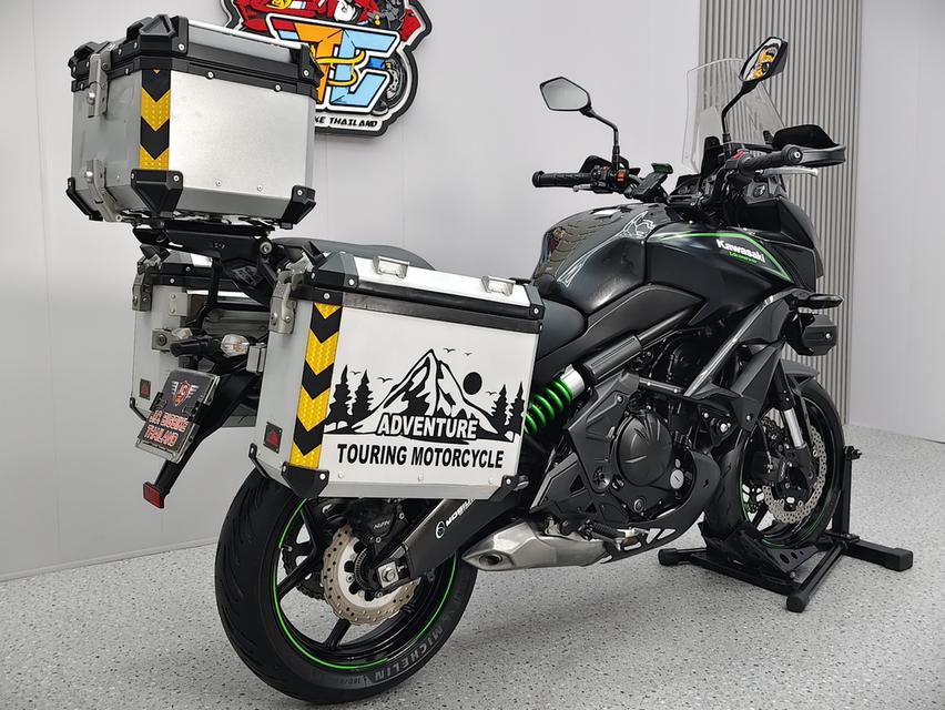 KAWASAKI VERSYS650 ปี2017 รถบ้านแท้มือเดียวเข้าเซอร์วิสเช็คระยะมาไม่เคยขาดมีบุ๊คเซอร์วิสยืนยัน รูปที่ 7