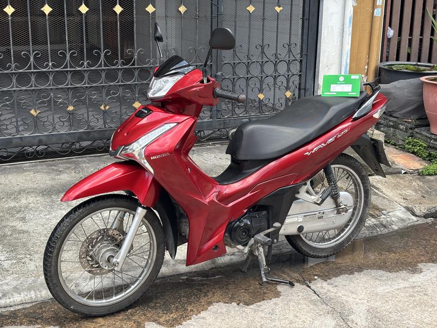 Wave125i LED ปี 2023 สตาร์ทมือ รถเดิม พร้อมใช้งาน เล่มครบโอน