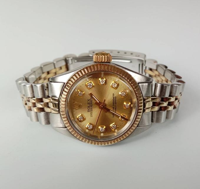 Rolex Ladies 14k/ss With Diamond Enhancements 2