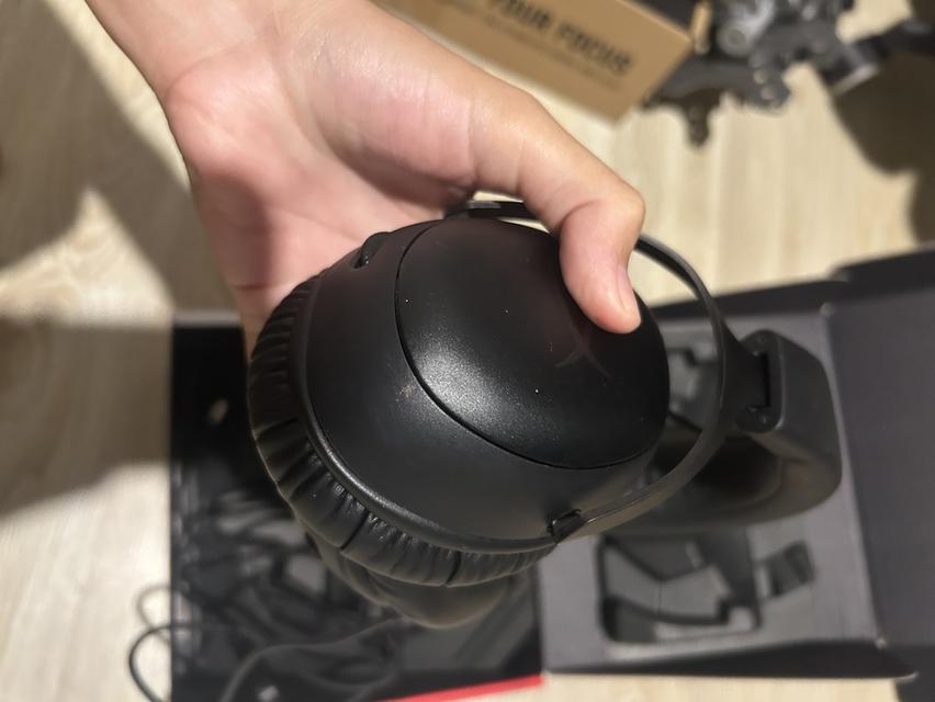 หูฟังเกมมิ่ง HyperX มือสอง สภาพเหมือนใหม่+ แขนจับจอคู่ Ezgonoz มีปรกัน ใบเสร็จทั้งสองอย่าง 6