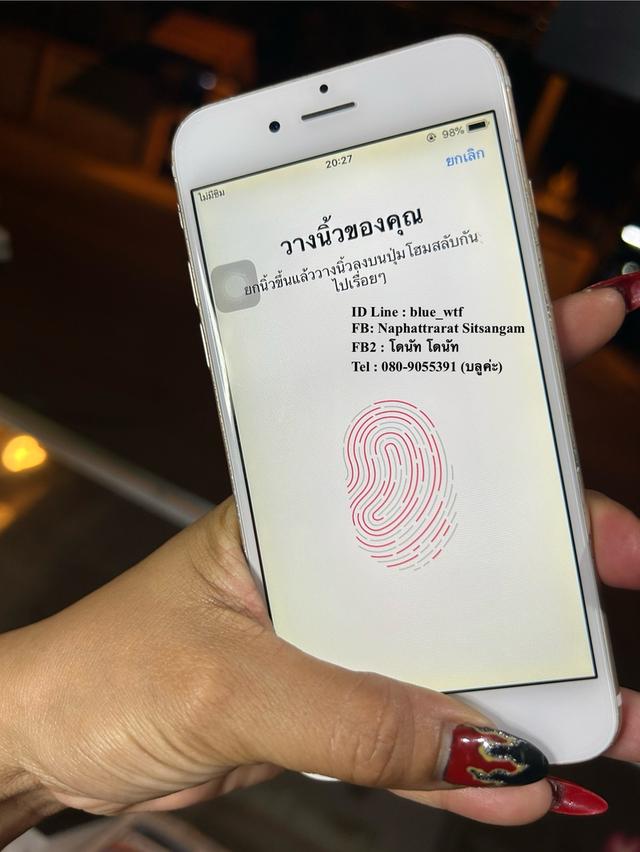 IPhone6  64GB สภาพสวย ใช้งานปกติ ได้ทุกซิม รูปที่ 6