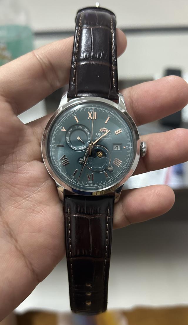 นาฬิกา Orient Classic Mechanical นาฬิกาสายหนัง (RA-AK0805E)